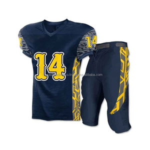 Nueva Llegada: Uniforme de Fútbol Americano para Hombre, Manga Corta, Talla Grande, Transpirable, para Entrenamiento y Partido - Product Image 1