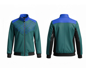 Sports Team Full Sublimation <b>Zip</b>-<b>Up</b> <b>Jacket</b> Running and Fitness Wear Warm Breathable Quick Dry | Sizes Men Women Youth - Product Image 3