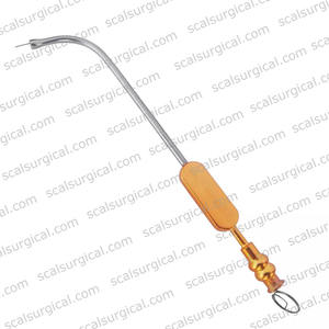 Tubo de succión para senos maxilares de acero inoxidable de grado alemán, cánula de succión para senos ORL para cirugía plástica oral - Product Image 5
