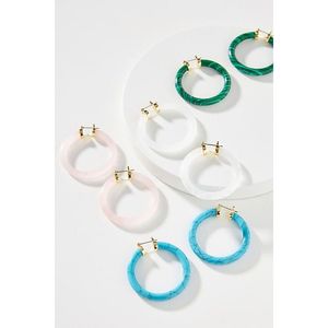 Boucles d'oreilles clous en résine faites à la main de luxe, design minimaliste, durables, pour usage quotidien et soirées, apprêts de bijoux - Product Image 6