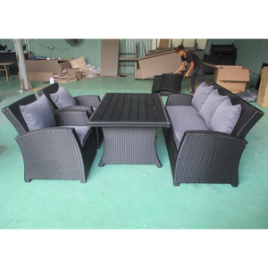 Juego de 4 Sofás de Ratán para Exteriores, Diseño Moderno, Resistentes a los Rayos UV, Plegables, Envío Rápido, Fabricación en Vietnam, Empacados en Caja de Cartón - Product Image 6