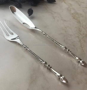 Juego de cucharas de cubiertos de acero con espejo de la mejor calidad, producto de gran demanda, cubiertos dorados de acero inoxidable para el hogar de bodas - Product Image 1