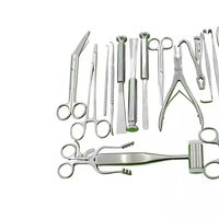 Kit d'instruments de chirurgie orthopédique de base Azicon, 25 pièces, en acier inoxydable, comprenant pinces à os, marteaux, ciseaux et élévateurs