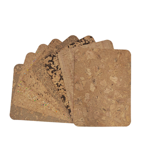 Grand napperon en liège rustique naturel et écologique 30x40 cm - Product Image 1