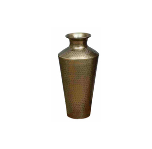 Vase à fleurs en fer de qualité supérieure avec finition artisanale décorative et style contemporain - Product Image 3