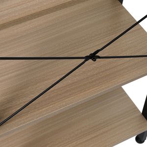 Scaffale Industriale a 5 Ripiani, Libreria e Unità di Stoccaggio per Ufficio, Bagno o Soggiorno - Product Image 5