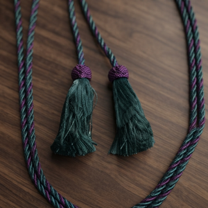 OEM/ODM Premium Metallic Tassel <b>Fringes</b> Braided Drawcord Trims with Waterproof Coated Finishing for Dresses Uniforms Garments - Product Image 2