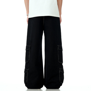 Pantalones Vaqueros de Diseño Moderno y Calidad Premium Personalizados, con Bolsillos, para Uso Casual o Urbano, Unisex - Product Image 2