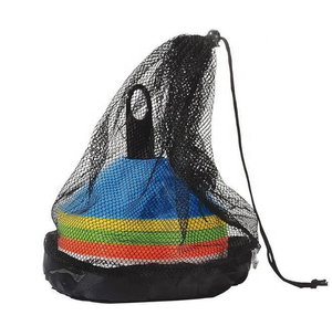 Colorful <b>Plastic</b> Training Cones Handle Stackable Eco-Friendly Foldable Water-Resistant Durable 30-Piece Set for Sports Practice - Product Image 3