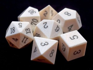 Handmade <b>Dice</b> Bone <b>Dice</b> <b>Set</b> Vintage Style <b>Dice</b> Roleplaying <b>Dice</b> D6 <b>Set</b> Game Pieces Tabletop Accessories Bovine Bone <b>Dice</b> - Product Image 3