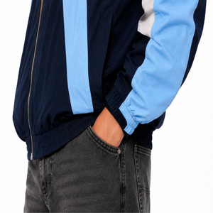 Men Streetwear Track Jacket Stylish Comfortable Lightweight Breathable Premium Retro <b>Athletic</b> Sportswear Track Jacket With OEM - Product Image 5