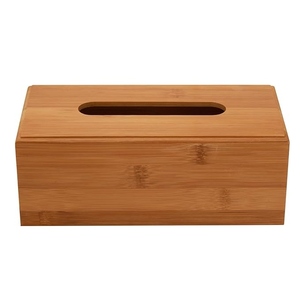 Custom Wooden Tissue <b>Box</b> Cover Premium Craft Tissue Holder for Hotel Restaurant Home Decor Use Classic Style Eco-Friendly - Product Image 3