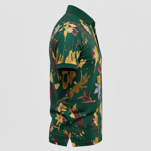 เสื้อโปโลผู้ชายคุณภาพสูง 100% โพลีเอสเตอร์ ราคาประหยัด สำหรับกอล์ฟ กีฬา ธุรกิจ  รับสั่งทำโลโก้ด้วยการพิมพ์หรือปักลาย - Product Image 3