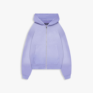 Sudadera con Capucha Unisex de Alta Calidad, Cierre Completo, Algodón Lavado, Tejido French Terry, Oversize, Forro Polar Grueso, Estampado, Ecológica - Product Image 1