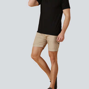 กางเกงขาสั้นออกกำลังกายผู้ชายคุณภาพสูงแบบใหม่ กางเกงวิ่งมีกระเป๋า กางเกงคาร์โก้สำหรับผู้ชาย ขายส่ง - Product Image 4