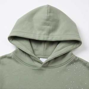 Sweat-shirts anti-rides pour hommes avec strass, qualité supérieure, vêtements décontractés, dernières tendances, sweats-shirts à strass très vendus - Product Image 3
