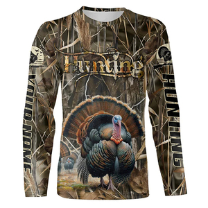 Chemise de chasse imperméable à manches courtes pour homme RealTree, imprimé animal, respirante, polyester, logo sur le devant, vêtements d'extérieur - Product Image 4