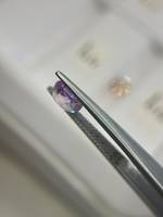 Naturbelassener Rosa Saphir ohne Hitzebehandlung, 2,13 Karat, Kissenform, loser, facettierter Edelstein, Zehra Gems, Ceylon, für Schmuckherstellung