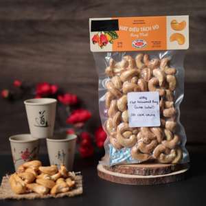 Nouvelles Noix de Cajou Torréfiées Premium du Vietnam de Qualité Supérieure OEM en Sachet Sous Vide de 200g - Grade Personnalisable, Approvisionnement Direct Usine, Vente en Gros - Product Image 1