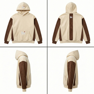 Sudadera con Capucha Aura Recovery Oversized MALUZA INDUSTRIES 100% Algodón Felpa Gruesa Resistente al Viento Ecológica Ropa Urbana de Invierno - Product Image 6