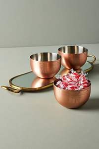 Tazón Decorativo de Acero Inoxidable con Base de Mármol y Baño de Oro, para Servir Nueces, Helado, Frutos Secos, Decoración para el Hogar - Product Image 6