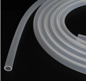 Tuyau flexible en silicone transparent 100 % pur, inodore, 1/4 po, 10 pi par rouleau, pour vide, basse tension, homologué 300 V - Product Image 4