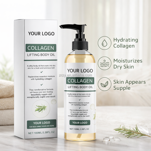 Huile Corporelle Hydratante Intense pour Peau Sèche, Améliore l'Élasticité, <span class=keywords><strong>Brûle</strong></span> les Graisses, Raffermit et Remodele le Collagène, Soin Liftant pour le Corps - Product Image 1