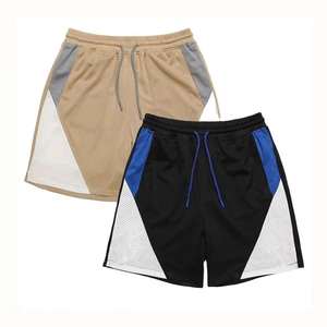 Shorts de sport unisexes respirants en maille écologique avec logo personnalisé pour la course à pied, le basketball et la gym - Product Image 1