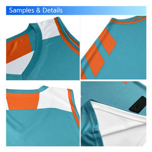 Camiseta de Baloncesto Personalizada con Nombre y Número del Equipo, Logotipo, Ropa Deportiva Personalizada, Uniforme Atlético Transpirable de Secado Rápido para Hombre y Mujer - Product Image 5