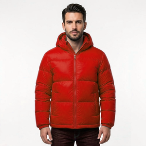 Veste coupe-vent imperméable et d'hiver pour homme, design personnalisé, style streetwear, très demandée, en vente. - Product Image 1