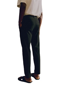 Pantalones ajustados de alta calidad para hombre de marca personalizada ODM OEM precio de mercado al por mayor Poliéster Viscosa sarga lavado ligero pantalones bolsillos - Product Image 4