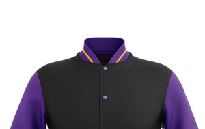 Chaqueta Varsity para Hombre con Colores Personalizados y Bordado para Proveedores de Ropa, Tiendas Minoristas y Venta al por Mayor de Moda Personalizada - Product Image 4