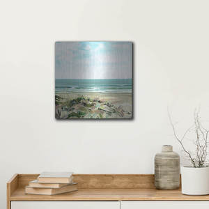 หญ้าชายฝั่งทะเลโดยหน้าลำธาร dreamcraft เวียดนามศิลปะผนังโลหะตกแต่งพฤกษศาสตร์ - Product Image 2