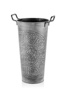 LATEST GALVANIZED FLOWER <b>VASE</b> for FLOWER NEW METAL FLOWER <b>VASE</b> for WEDDING DECORATION METAL PLANTER and <b>VASE</b> - Product Image 2