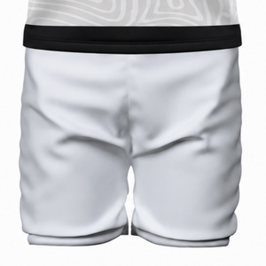 Ensemble maillot et short de volley-ball noir et blanc sans manches, sublimé, pour équipe professionnelle, vêtements de sport et d'entraînement - Product Image 6