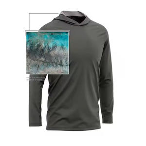 Hoodies de pêche anti-UV personnalisés en marque blanche – Vente en gros, Fabricant OEM, Production en vrac, Fournisseur de vêtements respirants - Product Image 4