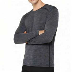 Nouveau T-shirt Athlétique Élégant pour Homme, Tissu Tricoté 180 Grammes, Doux et Respirant, Idéal pour l'Exercice, le Sport et les Tenues Décontractées, Personnalisable et Tendance - Product Image 2