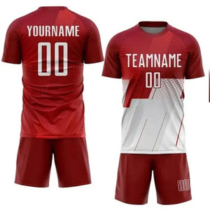 ชุดฟุตบอลแบบซับลิเมชั่นแห้งเร็ว ระบายอากาศได้ดี ดีไซน์ยอดเยี่ยมประจำปี 2025 ผลิตจากโพลีเอสเตอร์ 100% ชุดทีมฟุตบอลแบบสั่งทำพิเศษ - Product Image 5