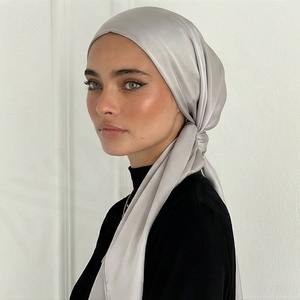 Hiyab para Mujer, Suave, Musulmán, de Algodón Mercerizado Premium, con Gorro Interior a Juego, Moderno, Transpirable, Nuevo - Product Image 5