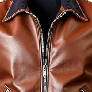 Chaquetas de Cuero Clásicas para Hombre, Corte Entallado, Estilo Ejecutivo, Chaquetas de Cuero Elegantes para Hombre - Product Image 5