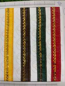 Tissu brodé en polyester/coton Rapiyar importé, motif floral écologique, style fantaisie, qualité durable pour - Product Image 4