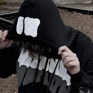 High Quality Custom Logo 3D Puff Print Hoodie Heavyweight Thick Fleece Men Oversized Boxy Pullover Streetwear Sweatshirt OEM - Product Image 5