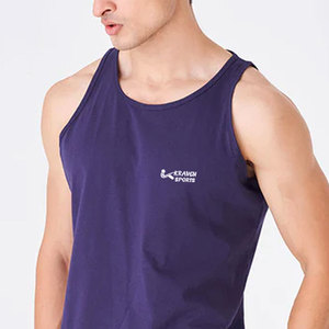 เสื้อกล้ามกีฬาแบบไม่มีแขน ระบายอากาศได้ดี รุ่นใหม่ ขายดี เสื้อกล้ามผู้ชายคุณภาพสูง แห้งเร็ว - Product Image 6
