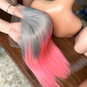 Perruques en cheveux naturels très tendance, Lace Front, lisses, en cheveux vierges vietnamiens, Perruque frontale en dentelle sans colle, style Perruque Bob - Product Image 1