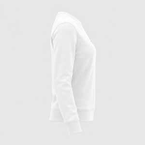เสื้อสเวตเชิ้ตแขนยาวผ้าฟลีซสำหรับผู้หญิงสไตล์สตรีทแวร์แบบ OEM/ODM  พร้อมตราสัญลักษณ์  สำหรับฤดูหนาว  สามารถปรับแต่งได้ - Product Image 4