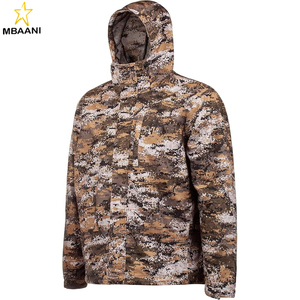 Men's Tricot Waterproof Hunting <b>Jacket</b>, Disruption <b>Camo</b> - Product Image 1
