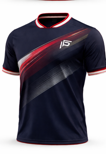 Maillot de football personnalisé pour hommes, vêtements de sport, maillot d'entraînement d'équipe, respirant, séchage rapide - Product Image 3