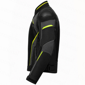 เสื้อแจ็คเก็ตมอเตอร์ไซค์ตาข่ายระบายอากาศสำหรับฤดูร้อน แบรนด์ส่วนตัว แถบสะท้อนแสงมองเห็นได้ชัดเจน กันน้ำ ผลิตจากผ้าคอร์ดูร่า - Product Image 2