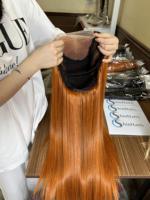 Perruque Lace Front en Cheveux Humains 100% Naturels Colorés Vietnamiens pour Tresses et Extensions, Lisses comme des Baguettes, Sans Nœuds, Sans Perte, Prix de Gros