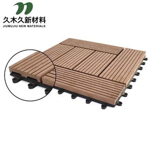 Hiện đại 300*300*25 mét lồng vào nhau Hollow WPC decking gạch không thấm nước gỗ-nhựa Composite sàn cho sân thượng sàn gỗ gạch - Product Image 6